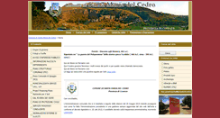 Desktop Screenshot of comune.santamariadelcedro.cs.it